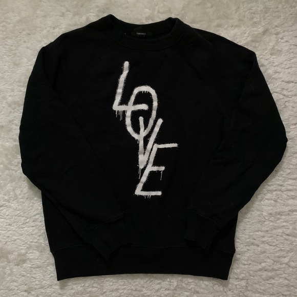FOREVER 21 black hoodie - Picture 1 of 2